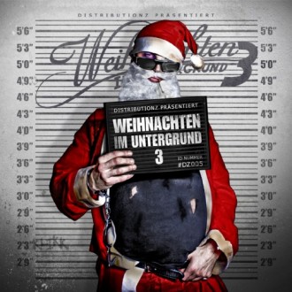 Distributionz - Weihnachten im Untergrund 3 Album Cover