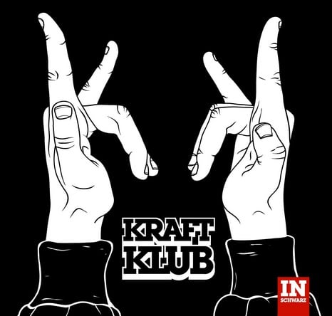 Kraftklub - In Schwarz Album Cover