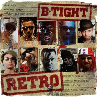 B-Tight - Retro Album Cover