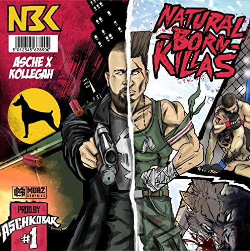 Asche x Kollegah - Natural Born Killers Album Cover